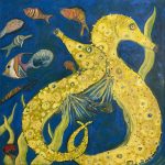 Yellow Seahorse Lovers