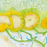 FOUR SUNFLOWERS