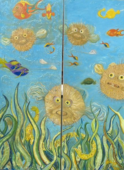 Hootie and the Blowfish — A Two-Panel Underwater Wonderland