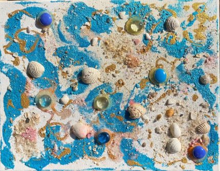Gulf Dreamscape – Mixed Media on Canvas