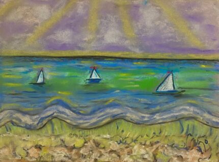 Sail Boats at Sea (1999)