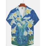 Trumpet Flowers in Glass Vase Shirt