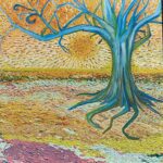 Big Blue Tree