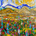 California Field and Mountain Ranges
